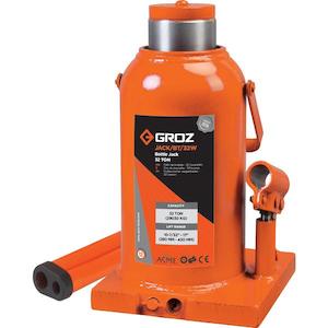 Jacks Axle Stands: Groz 32T Hydraulic Bottle Jack | Jacks & Axle Stands