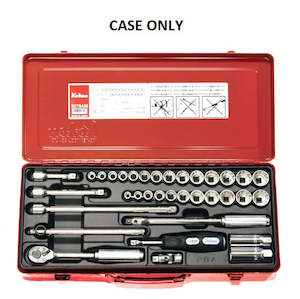 Koken 3/8" Dr Socket Set - 35pc 5/16"-7/8", 9-22mm - **CASE ONLY**