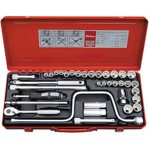 Koken 3/8"Dr Socket Set - Metal Case Case Only