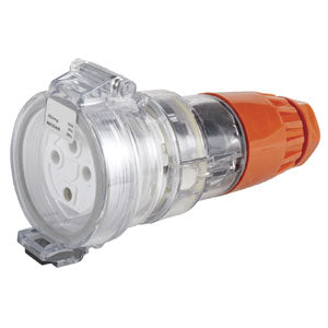 Electrical: 20A 4 Round Pin 500V Connector Straight Ip66