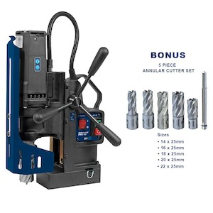 Holemaker: Holemaker PRO42 Mag Drill 1020W/440RPM - Bonus Cutter Set