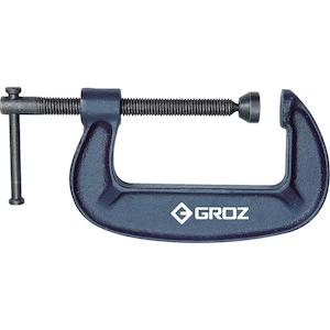 G Clamps: Groz G Clamp 8In / 200Mm / Throat Depth 80Mm | G-Clamps