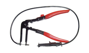 T&E Remote Hose Clamp Removal Tool 630mm Cable 18-55mm Capacity