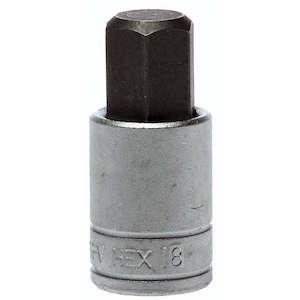 Hex Sockets: Teng 1/2in Dr. Bit Socket Hex 18mm