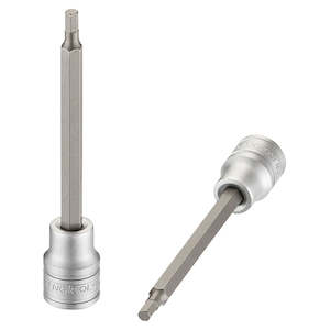 Teng 3/8in Dr. Long Hex Bit Socket 4mm