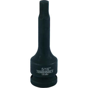 Teng 1/2in Dr. Hex Bit Impact Socket 5/16