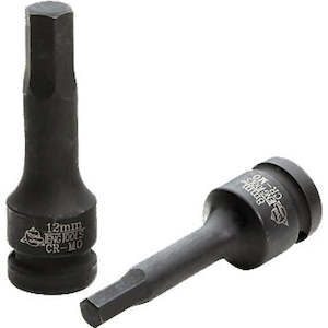 Teng 3/8In Dr. Hex Bit Impact Socket 12Mm Din | Socketry - 3/8 Inch Drive