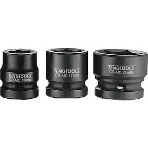 Teng 1/2In Dr. Stubby Impact Socket 22Mm Din | Socketry