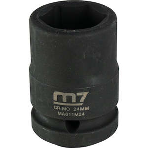 Impact Sockets: M7 Impact Socket 3/4in Dr. 24mm