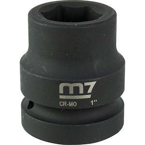 Impact Sockets: M7 Impact Socket 1in Dr. 1in
