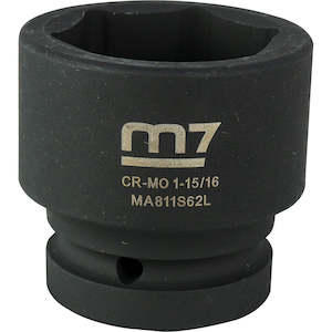 Impact Sockets: M7 Impact Socket 1in Dr. 1-15/16in