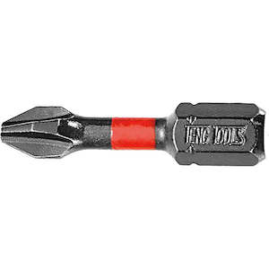 Teng 5Pc 1/4In Ph#2 Impact Screwdriver Bit 30Mm | Accessories - Phillips