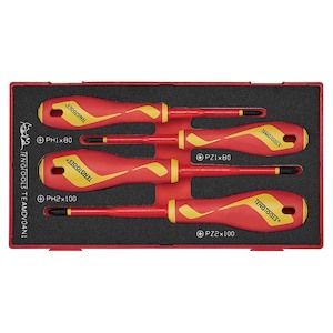 Teng 4pc Screwdriver Set Insulated PH/PZ