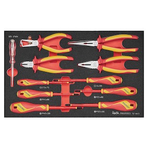 Teng 11pc Plier and Screwdriver Set Insulated