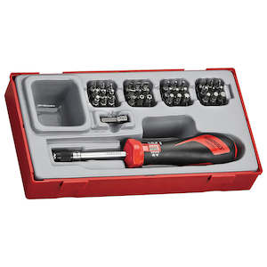 Teng 38pc 1/4in Dr. Torque Screwdriver Set 1-5Nm - TC-Tray