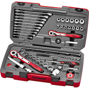 Sockets: Teng MECCA PRO 98pc 1/4 3/8 & 1/2in Socket & Tool Set
