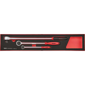 Teng 3pc Long Arm Ratchet Set Foam