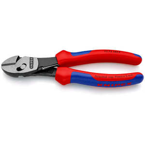 KNIPEX TwinForce Diagonal Cutting Pliers, 180mm