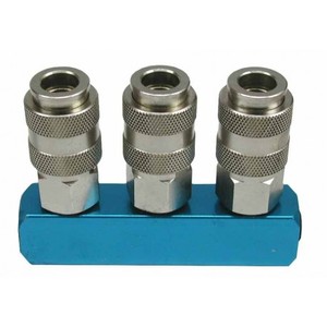 Puma AQC-3B 1/4'' 3 Way Quick Coupler