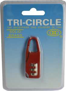 Tri Circle: Tri-circle Tri-Circle Suitcase Padlock - #KD-C07 22mm