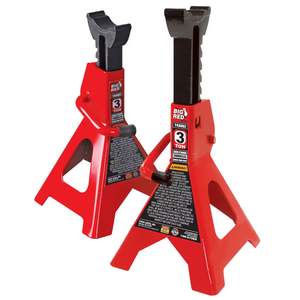 Clearance: Torin - Big Red T43001 Axle Stand (1Pr) 3 Ton - END OF LINE (BRAND NEW)