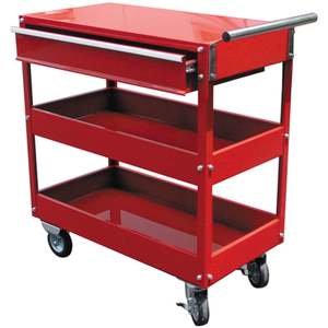 Clearance: Torin - Big Red TC301-II 3 tier tool cart with drawer - END OF LINE (BRAND NEW)