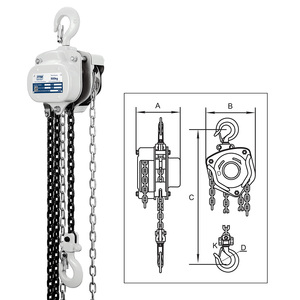 Products: ITM Chain Block-Heavy Duty-500 kg-6 Meter Lift