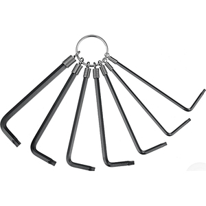 Handtools: Teng 7pc Standard Torx Key Set-Tx10-Tx40