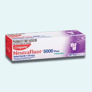 Products: Colgate Neutrafluor 5000 Fluoride ToothPaste 