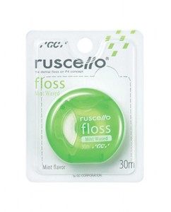 Products: GC Ruscello Floss 30m Mint Waxed Green