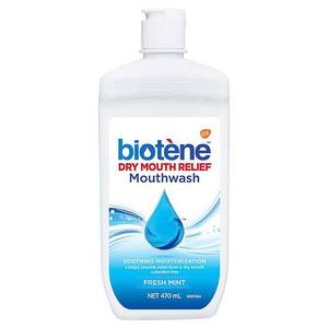 Products: Biotene Mouthwash 470mL