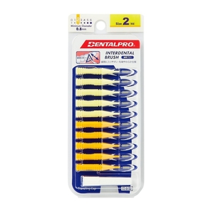 Dental Pro Jacks Interdental Brush Size 2 (XS) Yellow