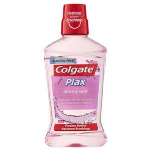Colgate Plax Gentle Care Alcohol Free Mouthwash - 500mL