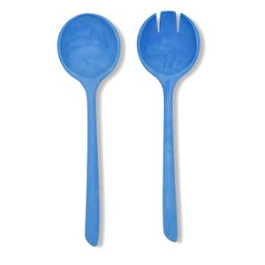 Home And Garden: Salad Servers | Blue