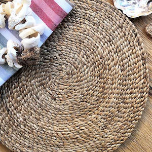 Hand Made Jute Placemat or Trivet | Round 35cm