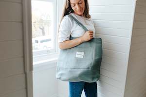 The Hauler Bag | Mini | Blue Grey