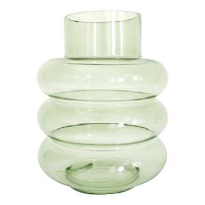 Ring Glass Vase | Sage | Medium