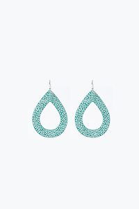 Earrings: Teardrop Earrings | Oceana Green