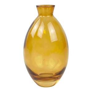 Glassware: Bud Glass Vase | Rust
