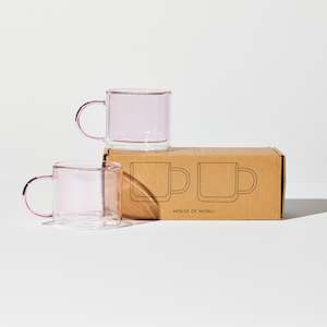 Glassware: Double Trouble Cups in Pink