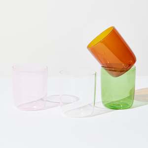 Glassware: Belly Cups Set of 4 Mix and Match | Pink Confetti