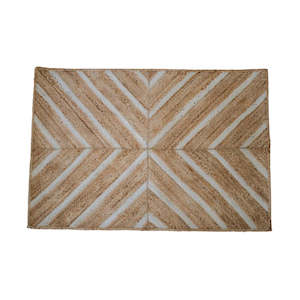 Jute Mat | Chevron