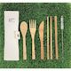 Re-Use Bamboo Cutlery Set | Natural