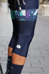 Kaleidoscope: TOOT - Navy Unisex Kneewarmers