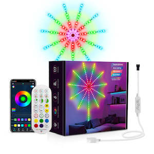 Smart Firework LED Lights, Music Sync LED Lights App and Remote Control Christma&hellip;