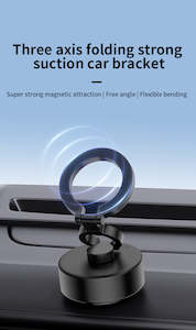 Mount Holder: Electric Vacuum Magnetic Suction Phone Mount