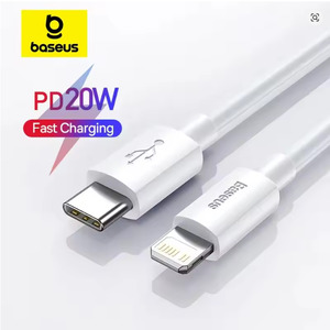 Baseus USB Type C PD 20W Cable for iPhone SE 11 12 13 14 Pro X XS 8 Fast USB C C&hellip;