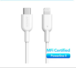 C Lightning: Anker Powerline III Flow Type-C to Lightning Cable certified for iPhone 14/14 Pro/14 Plus/14 Pro Max and More