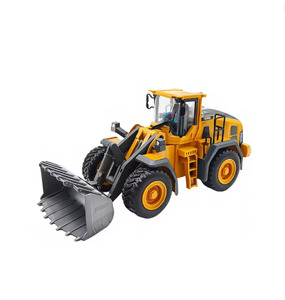 New Arrivals: 2.4G Remote Control Loader RC Model Car Toy Professional Alloy Plastic Simulation Construction Vehicle