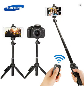 YUNTENG YT-9928 Mini Foldable 3 in 1 Selfie Stick Tripod Monopod Bluetooth Remot&hellip;